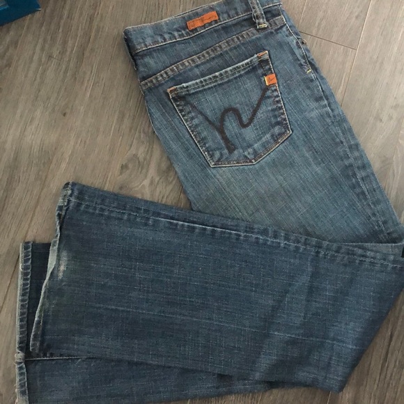 ⭐️sale⭐️Citizens of Humanity X Vintage kelly low stretch bootcut classic indigo - Picture 2 of 7